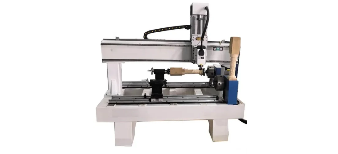 CNC Router Turning & Engraving Machine