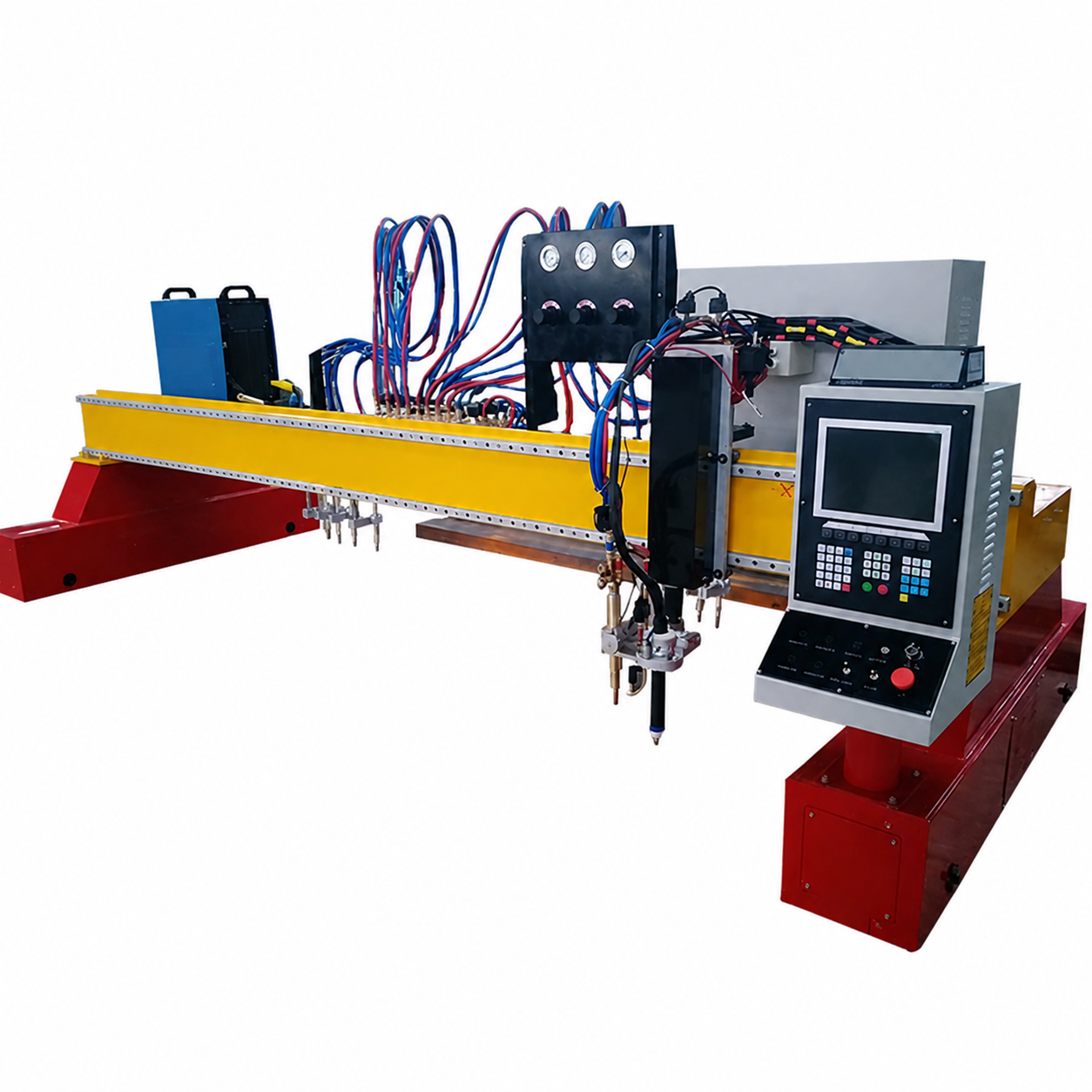 Industrial Computer Numerical Control CNC Gas Cutting Machine built by Star Engineers, leading CNC Gas Cutting Machine Manufacturers in Pune. 